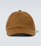 Loro Piana - Logo cashmere baseball cap