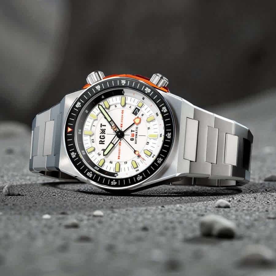 RGMT Marksman Automatic White Dial Mens Watch RG-8073-11