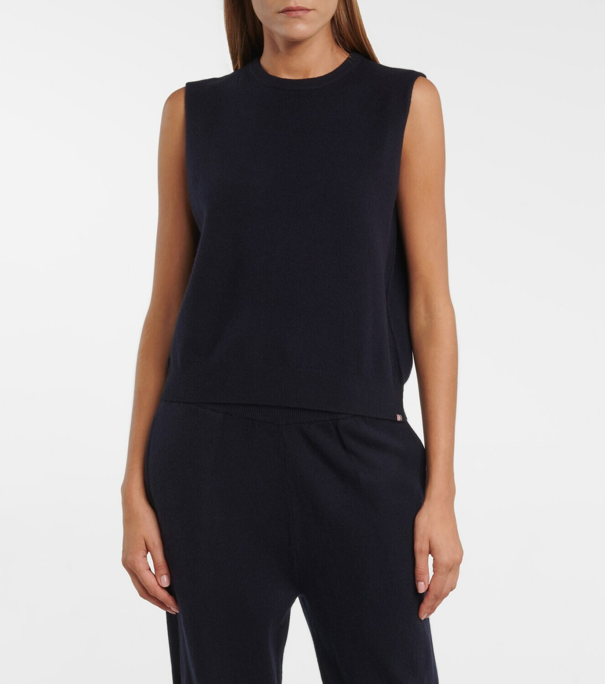 Extreme Cashmere N°156 Be Now cashmere-blend sweater vest