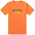 Ostrya Men's School of Rock Equi-Tee in Orange