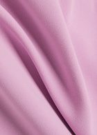 Solace London Alexis Off-the-shoulder Crepe Maxi Dress Lilac