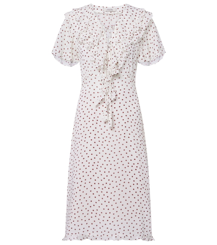Photo: Dorothee Schumacher Dancing Dots polka-dot georgette midi dress