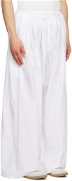 Hed Mayner White Judo Trousers