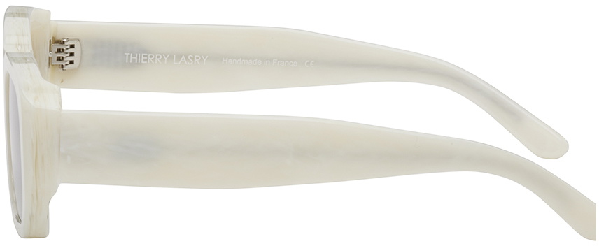 Thierry Lasry White Victimy Sunglasses