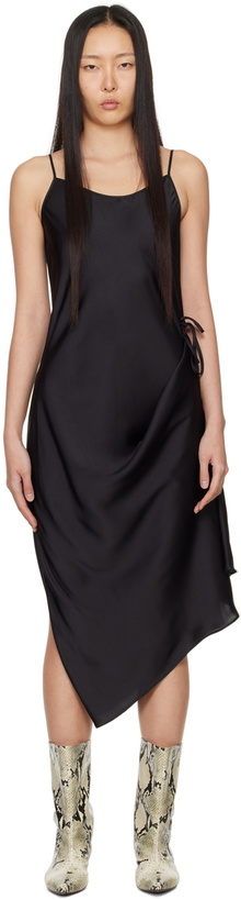 Photo: LOW CLASSIC Black 2-Way Midi Dress