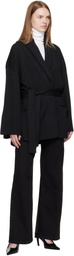 La Collection Gray Suki Short Cardigan