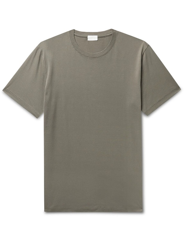 Photo: Handvaerk - Pima Cotton-Jersey T-Shirt - Green
