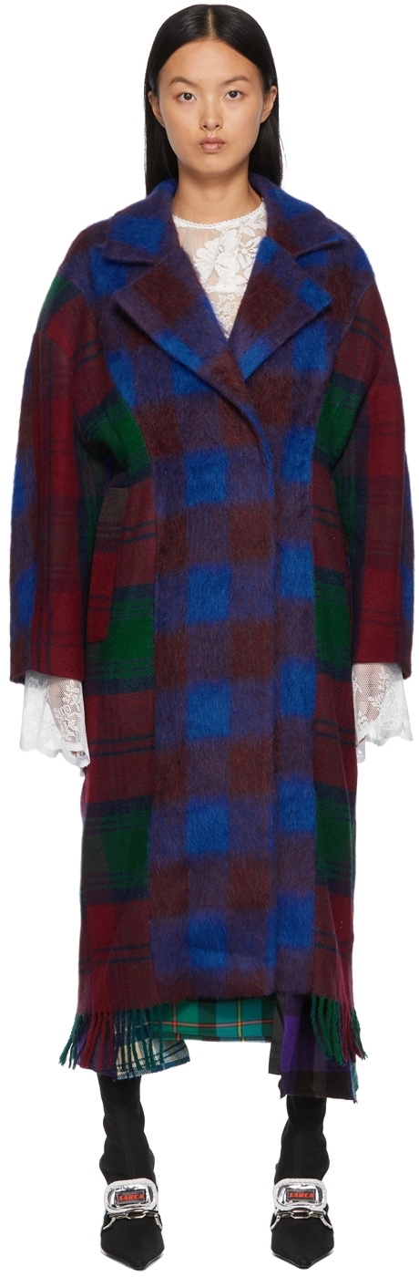 Rave Review Multicolor Sally Check Coat Rave Review