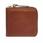 Visvim Men's Vivism Leather Bi Fold Wallet in Brown
