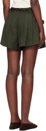SEA NY Green Shai Shorts