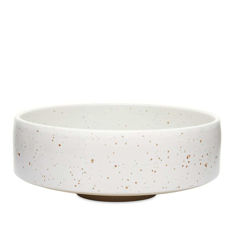 Photo: OYOY Hagi Bowl - Medium in White/Light Brown