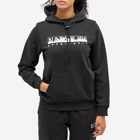 Napapijri Women's Rope Logo Hoodie in Black