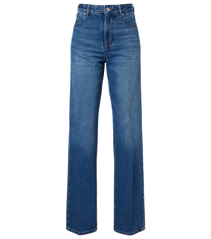 Photo: Victoria Beckham High-rise wide-leg jeans