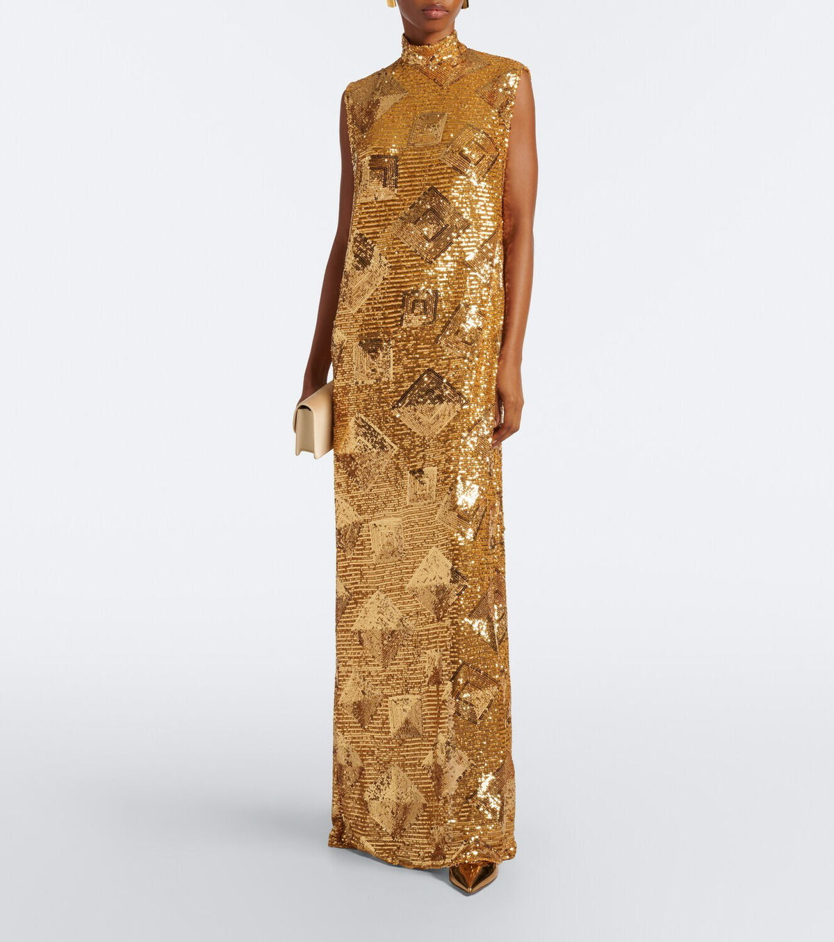 Taller Marmo Miami sequined gown