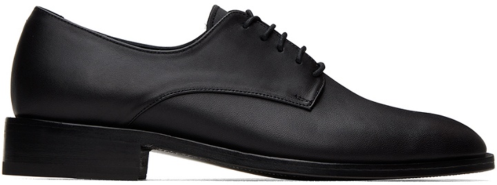 Photo: Youth Black Leather Derbys