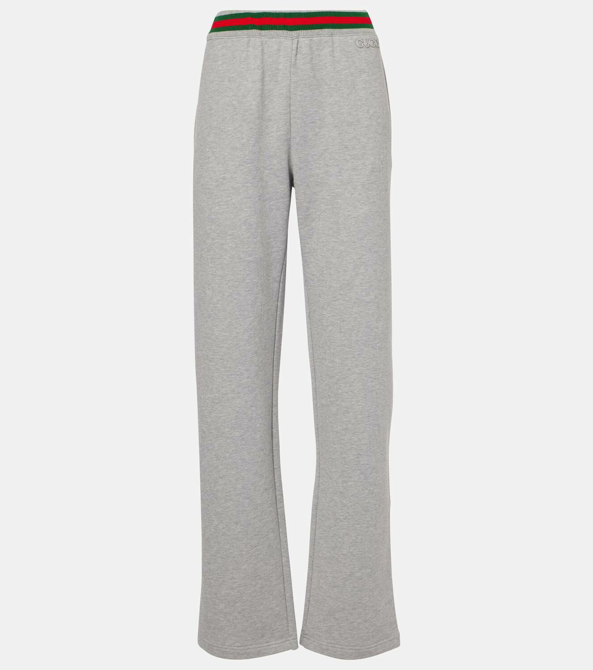 Gucci Web Stripe cotton jersey sweatpants