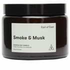 Earl of East Smoke and Musk Soy Wax Candle 