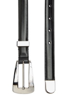 Khaite Lucca Leather Belt Black