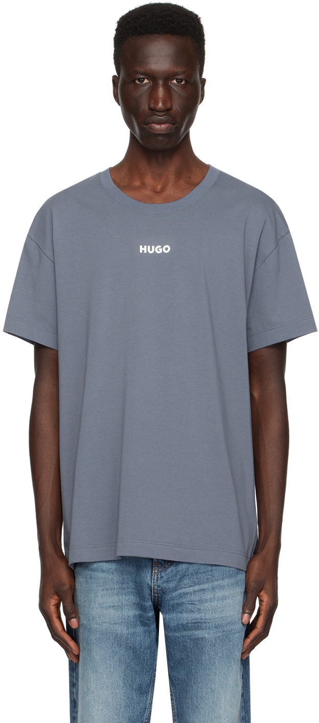 Photo: Hugo Blue Print T-Shirt