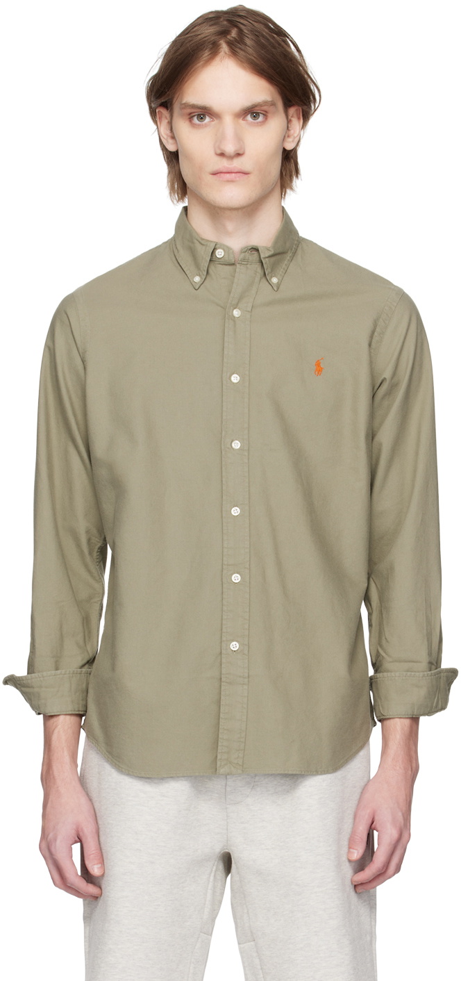Polo Ralph Lauren Khaki Oxford Shirt