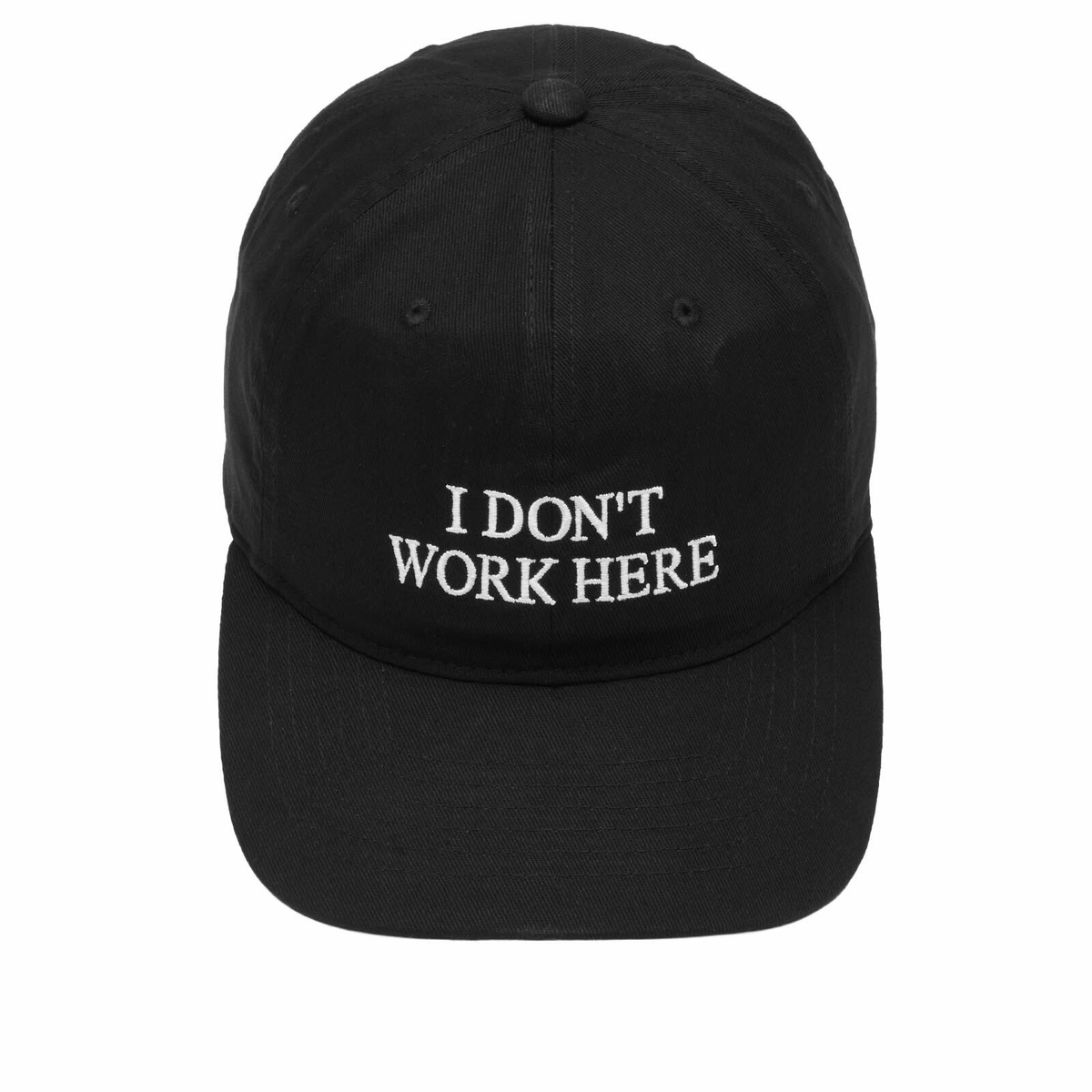 IDEA Sorry I Don't Work Here Cap in Black 