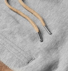John Elliott - Striped Loopback Cotton-Jersey Sweatpants - Men - Gray