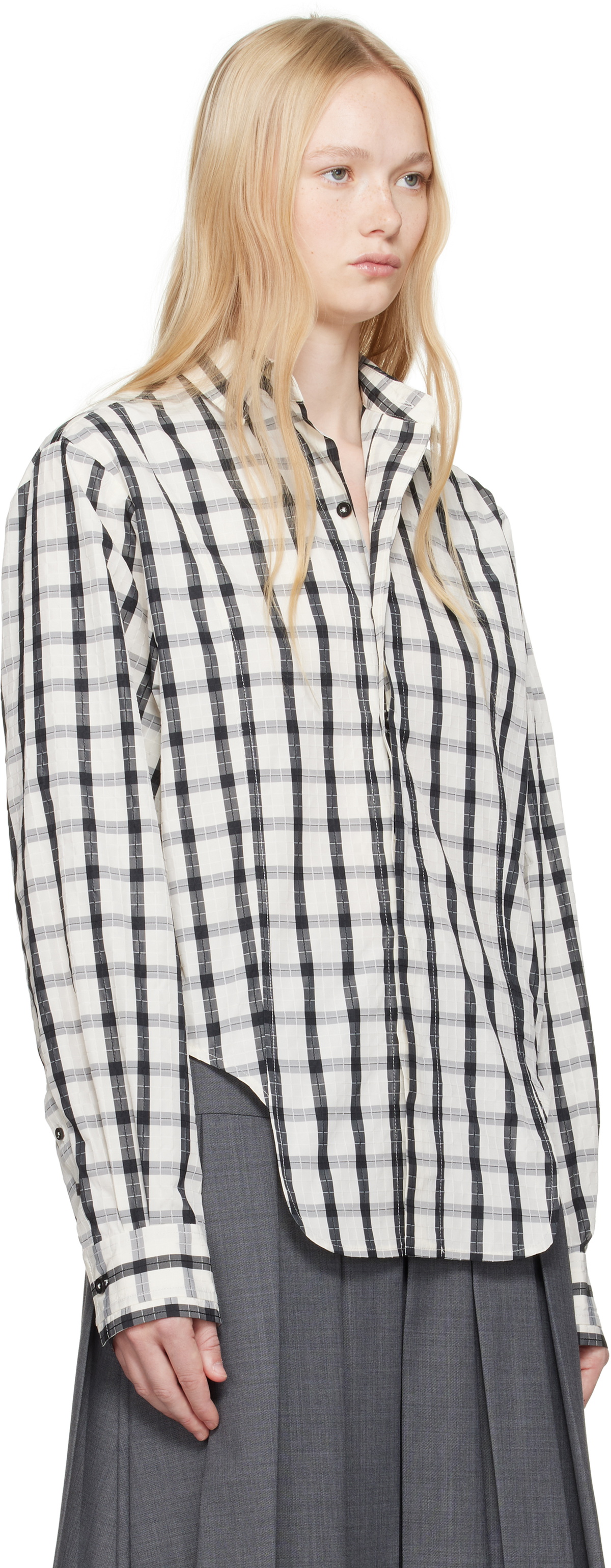 ADER error Black & White Product. 54 Shirt