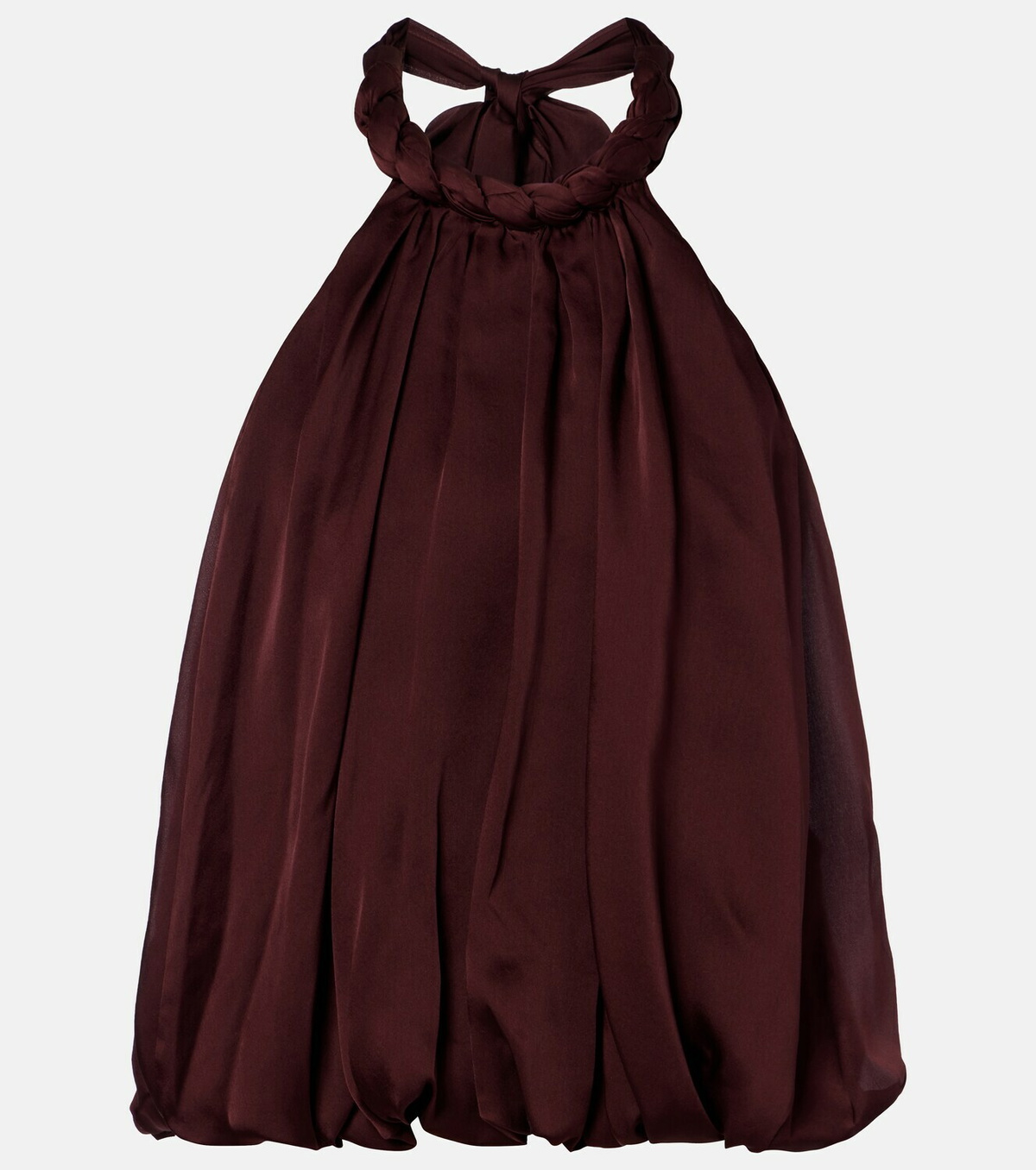Zimmermann Luna halterneck silk top