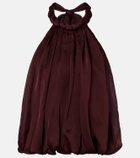 Zimmermann Luna halterneck silk top