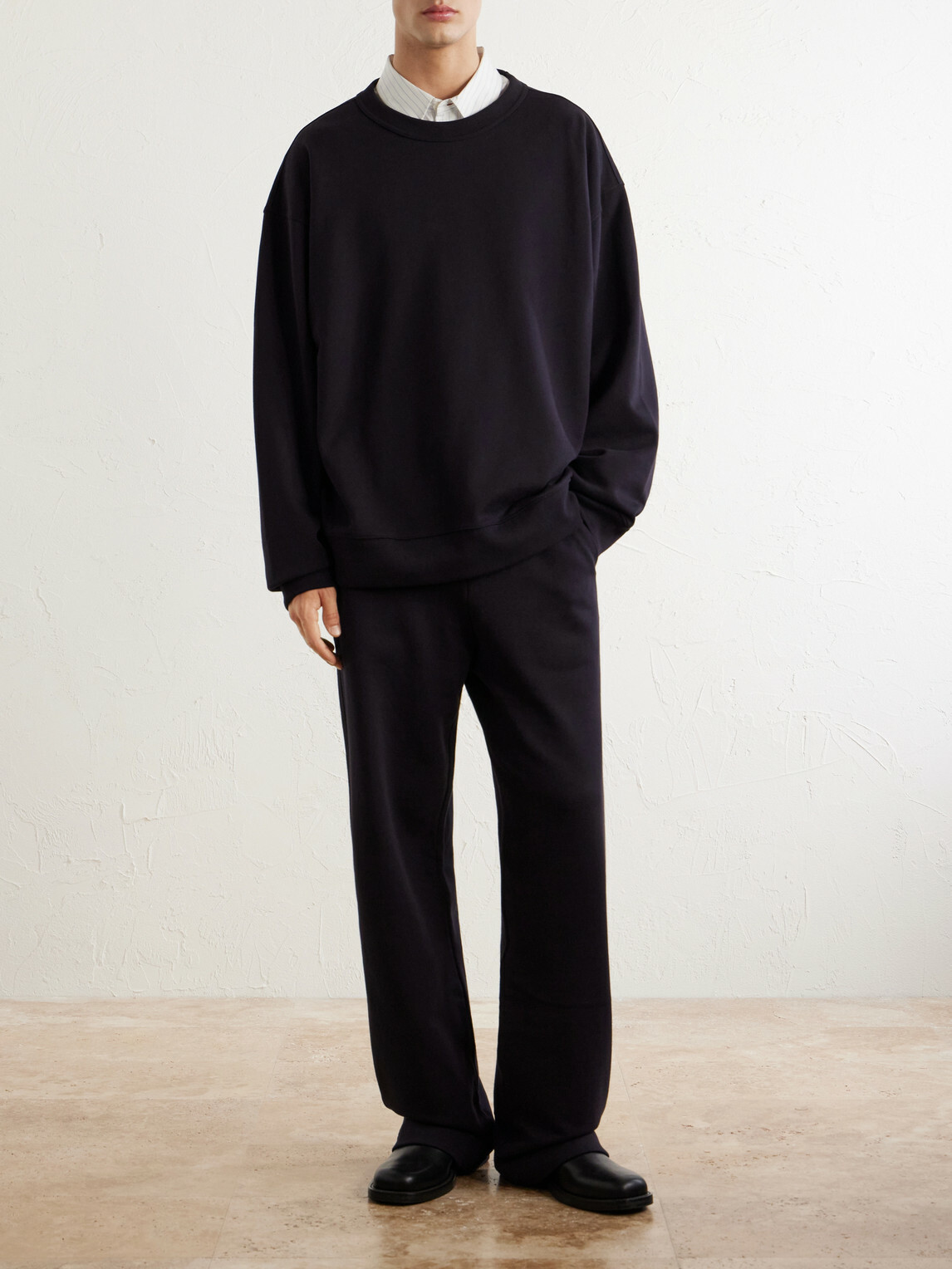 Dries Van Noten - Hax Oversized Cotton Sweatshirt - Blue