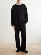 Dries Van Noten - Hax Oversized Cotton Sweatshirt - Blue