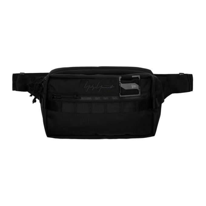 Yohji Yamamoto Black New Era Edition Square Waist Bag