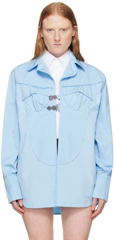 Photo: Sinéad O’Dwyer Blue Pyjama Shirt