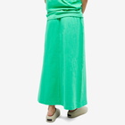 Fear of God ESSENTIALS Women's Long Skirt in Mint Leaf