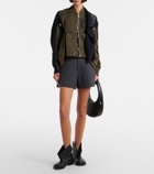 Sacai Paneled blouson jacket