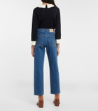 See By Chloe - High-rise straight-leg jeans
