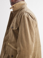 Fortela - Ottawa Cotton-Corduroy Jacket with Detachable Liner - Green