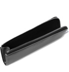 MAISON MARGIELA - Logo-Debossed Leather Pencil Case - Black