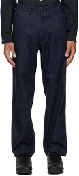 nanamica Navy Wide Jeans