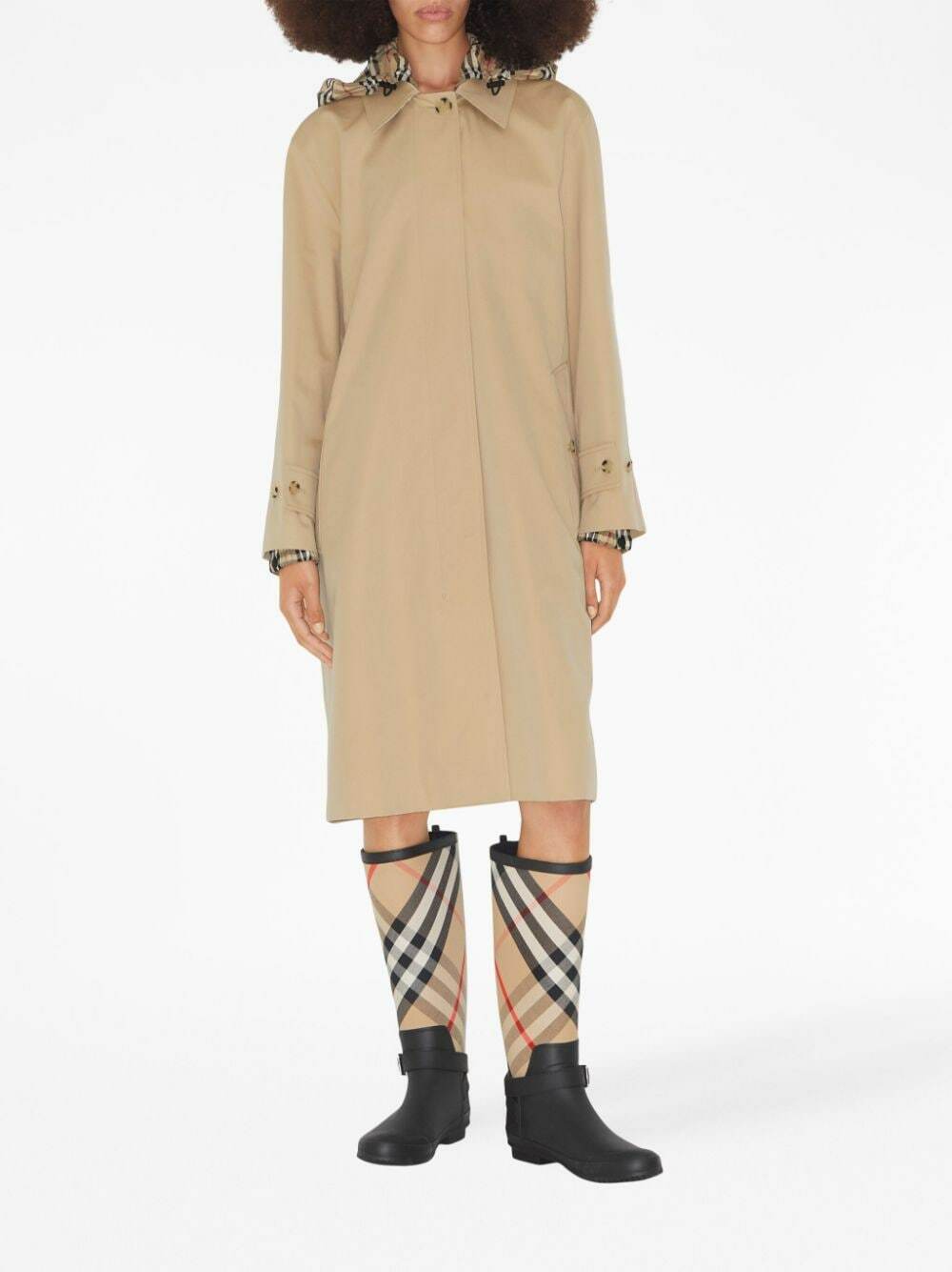 BURBERRY - Cotton Trench Coat