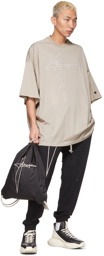 Rick Owens Beige Champion Edition Tommy T-Shirt