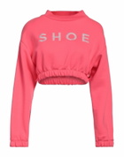 Shoe Womens Sweatshirt Fuchsia