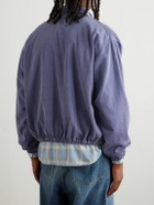 Remi Relief - Cotton-Twill Blouson Jacket - Blue