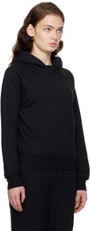ÉTERNE Black Shrunken Hoodie