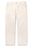 Beams Plus - Wide-Leg Cotton-Canvas Trousers - Neutrals