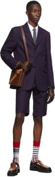 Ernest W. Baker Purple Polyester Blazer