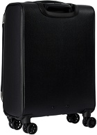 Moschino Black Double Smiley Suitcase