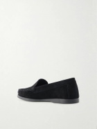Saman Amel - City Suede Loafers - Black