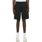 AMI Alexandre Mattiussi Black Ami De Coeur Track Shorts