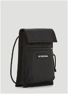 Explorer Pouch Crossbody Bag in Black